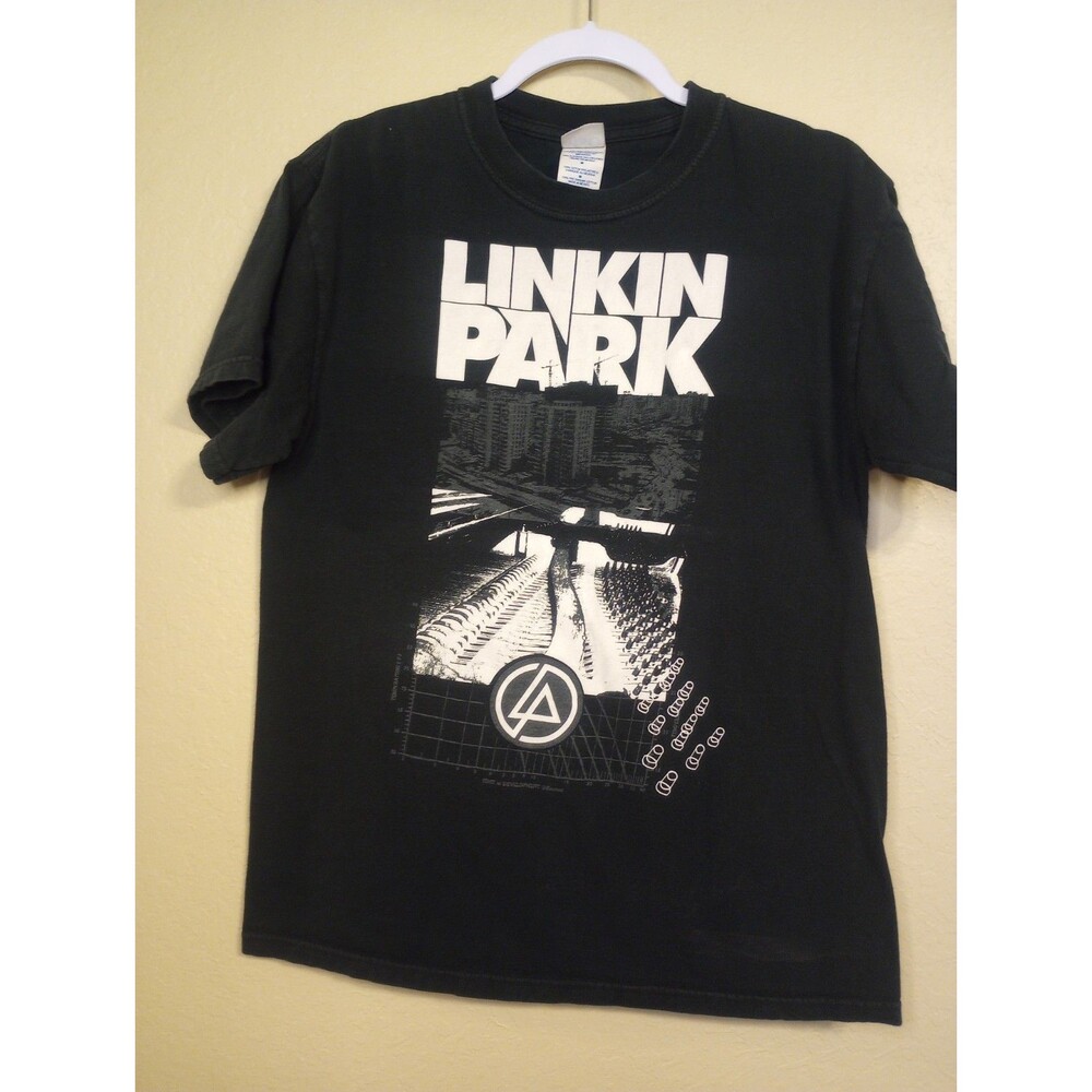 Vintage 2008 Linkin Park Tour Concert T-Shirt Mens - Size M